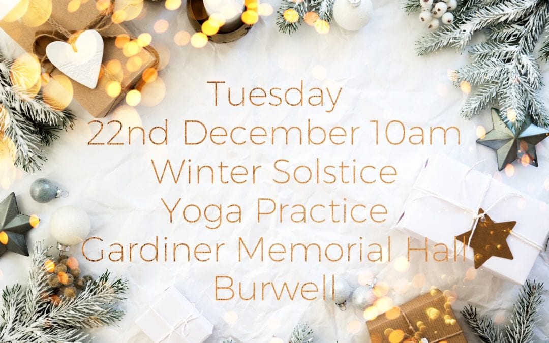 Winter Solstice Yoga Invite