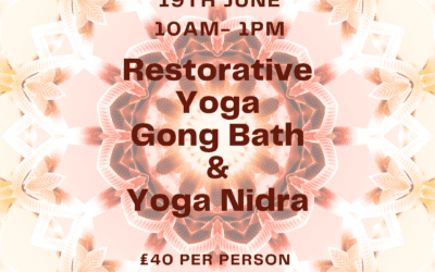 Restorative Yoga, Gong Bath and Yoga Nidra