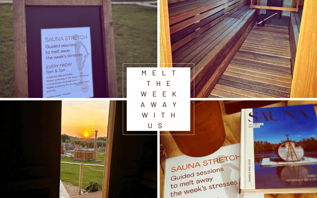 Melt Away The Week’s Stresses With a Sauna Stretch